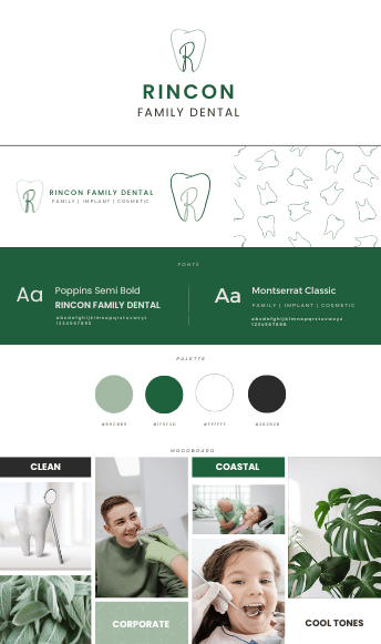 Rincon Family Dental brand guide